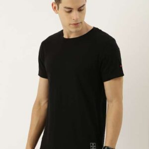 being human clothing men black selfstriped round n
