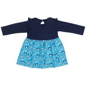 clothe funn girls print fit flare dress