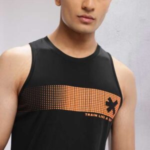 hrx by hrithik roshan printed rapiddry sleeveless