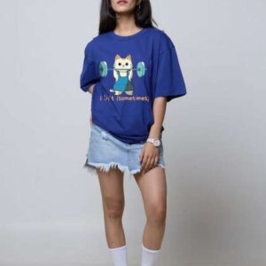 lovedky women printed round neck tshirt