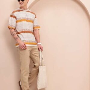 mast harbour striped relaxed fit tshirt