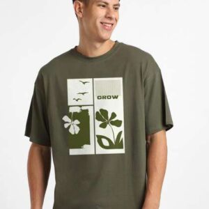 nobero typography printed drop shoulder sleeves pu