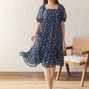 polago clothing women floral print fit and flare d