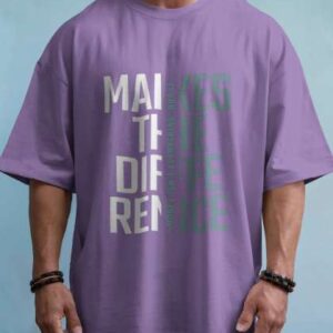 silver moon clothing men typography oversized long