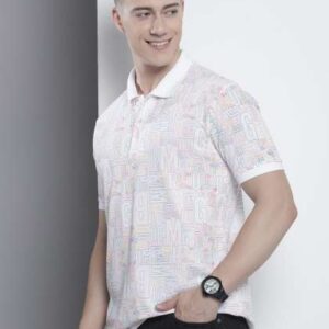 the indian garage co men typography printed polo c