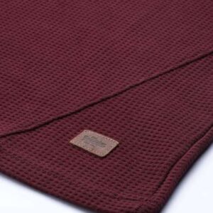 the roadster lifestyle co men burgundy waffle tex