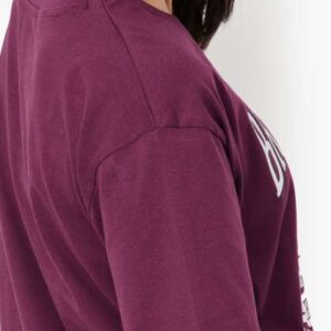 max girls graphic printed round neck boxy fit cott