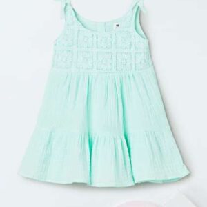 max girls solid aline dress